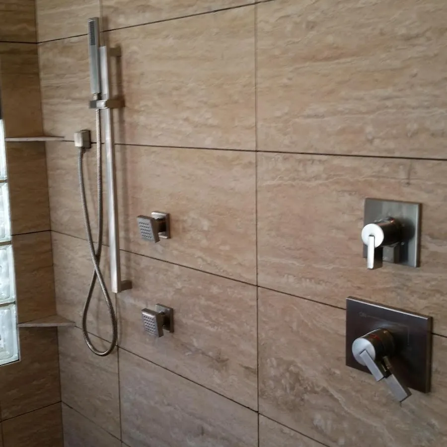Shower fixture installation for Water Heater Replacement in Hesperia